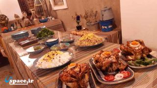 غذاهای لذیذ رستوران اقامتگاه بوم گردی رادک - چناران - روستای رادکان